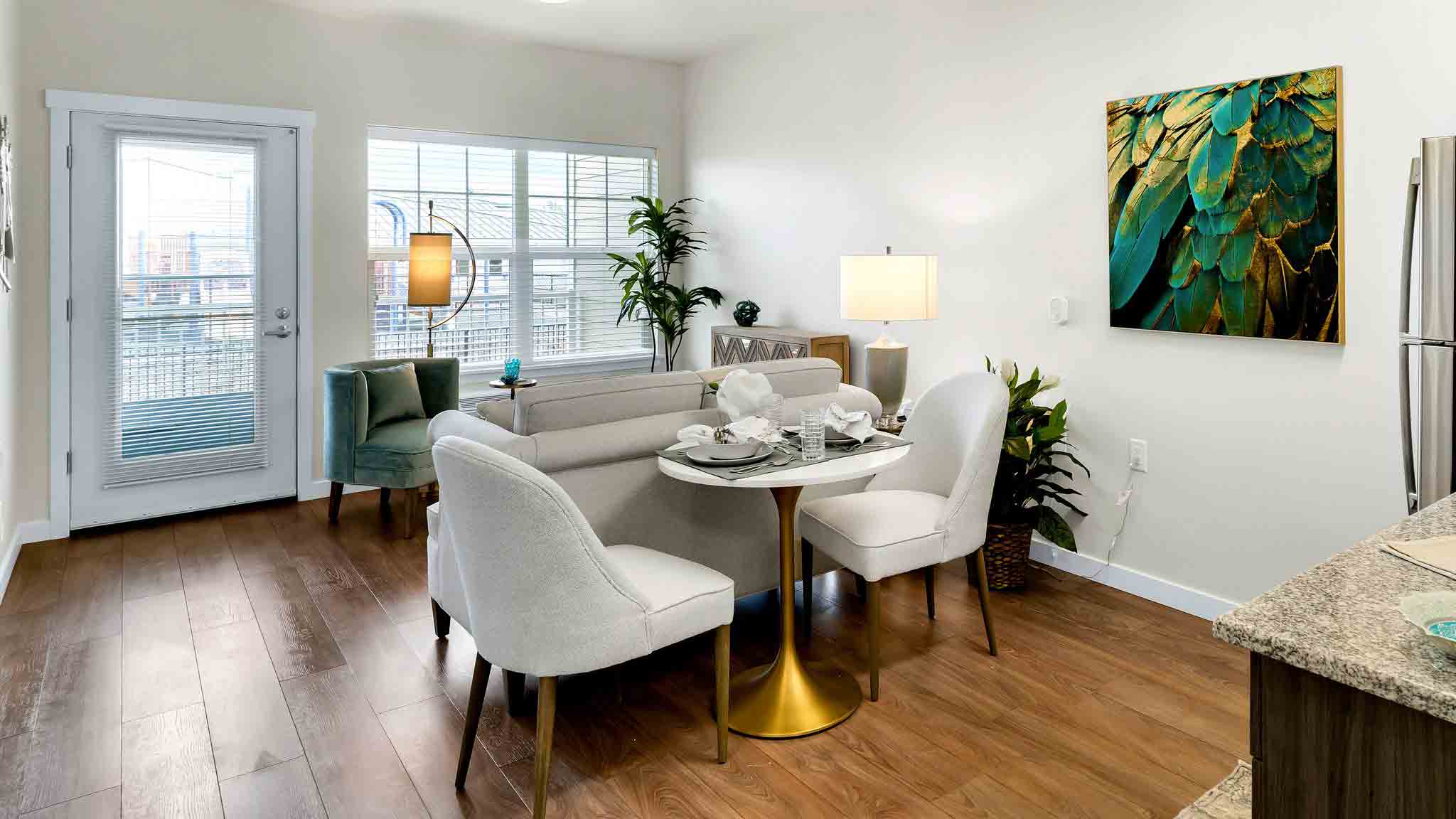 The Carriage House Living Room