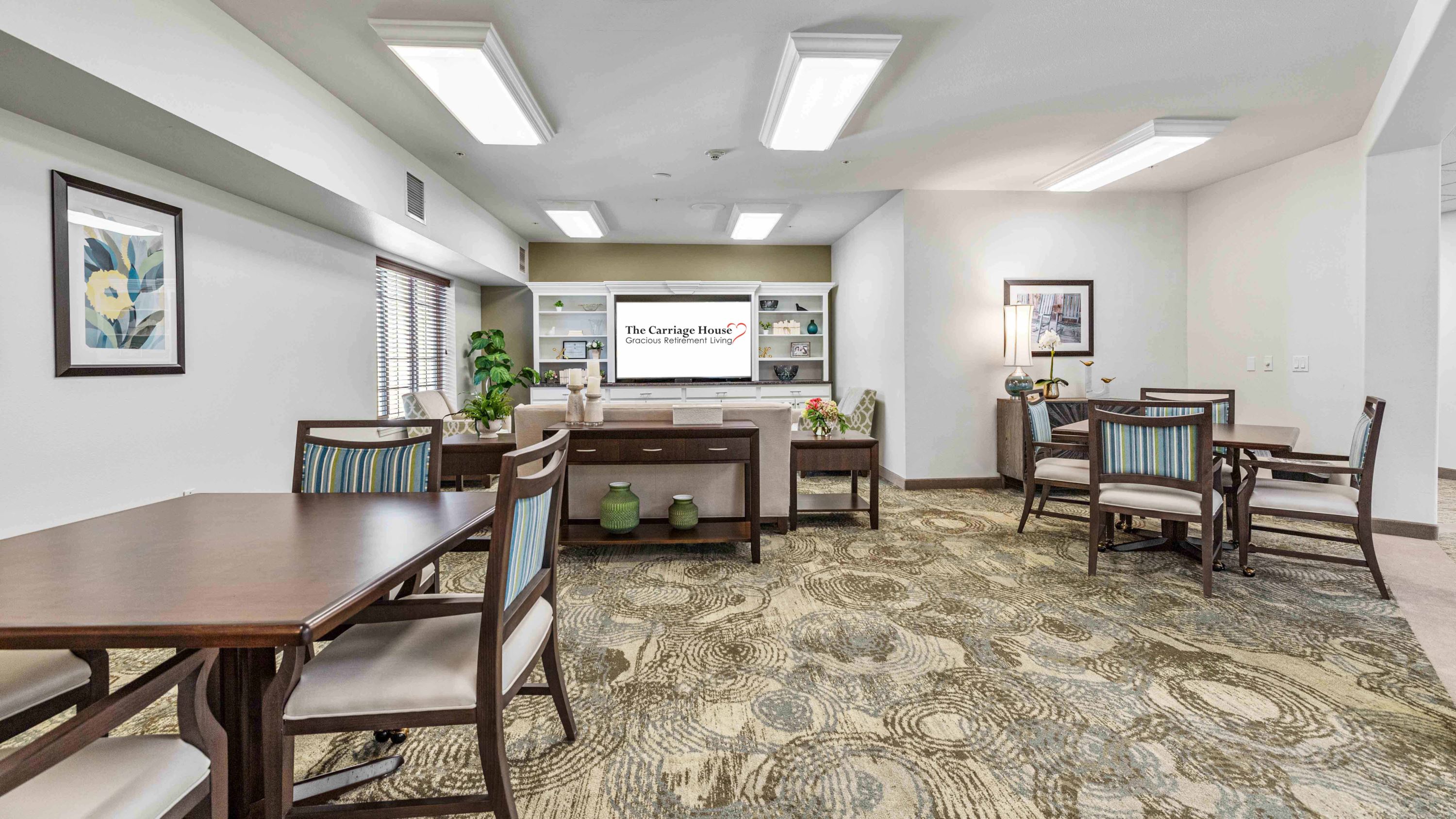 The Carriage House TV Room