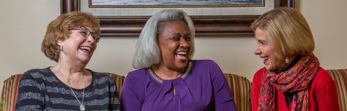 Senior Ladies Laughing - Independent Living in The Villages, FL