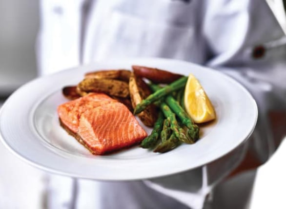 The Carriage House salmon dish