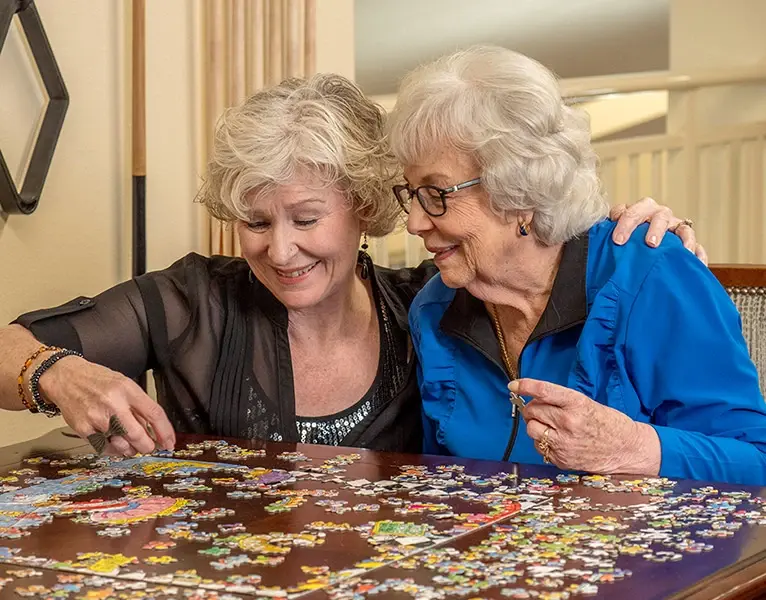 The Carriage House residents puzzle