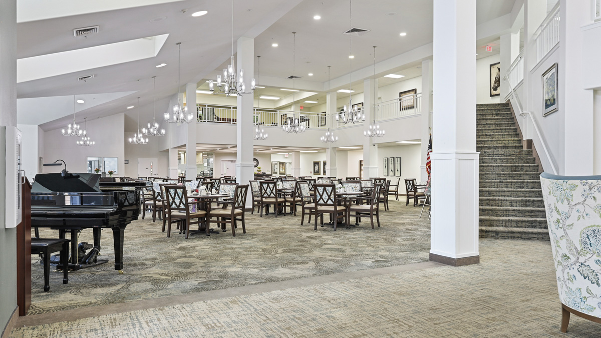 The Carriage House dining room