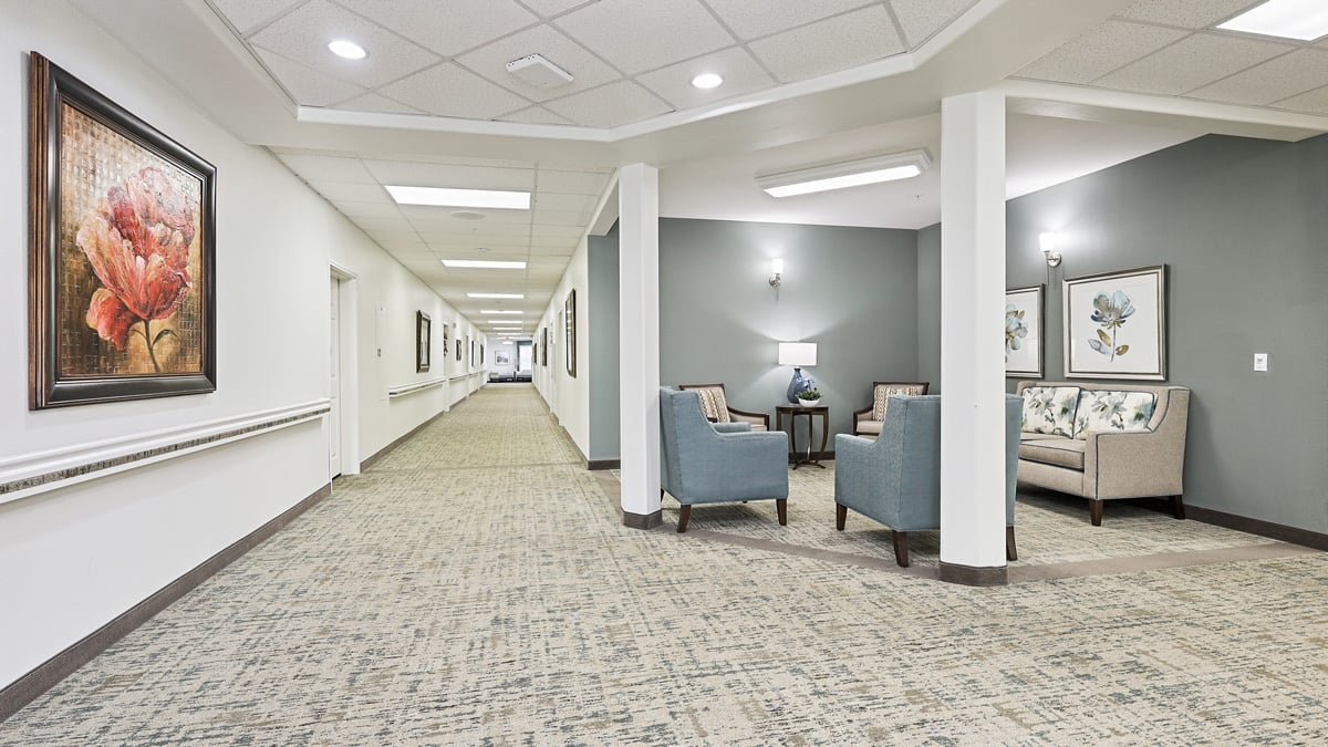 The Carriage House hallway