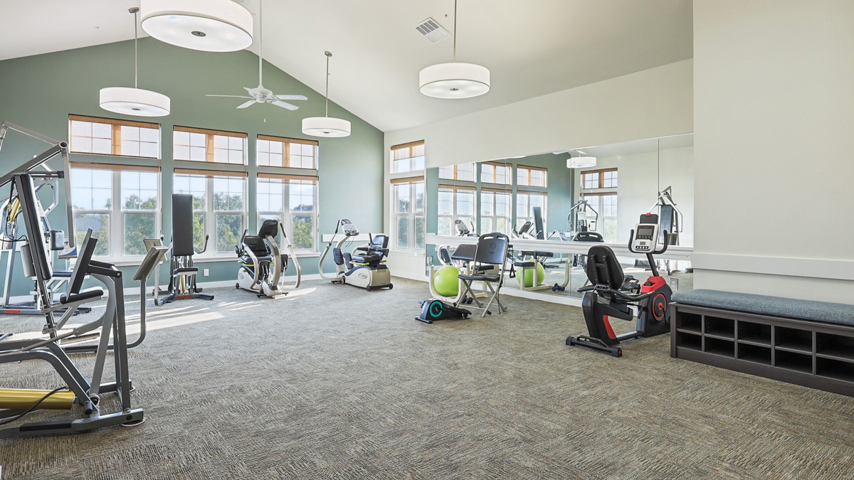 The Carriage House fitness center