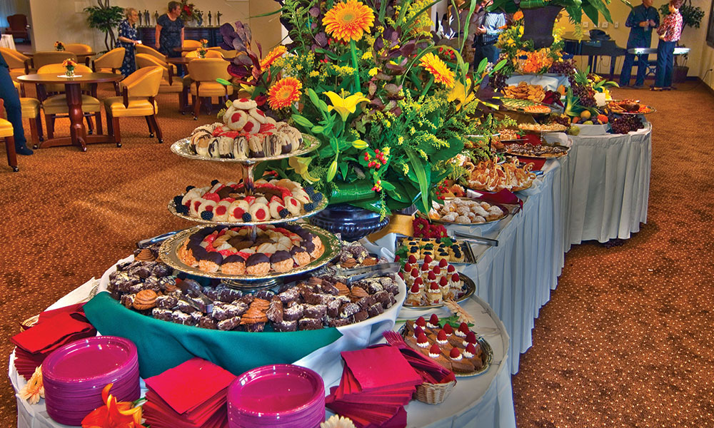 The Carriage House buffet